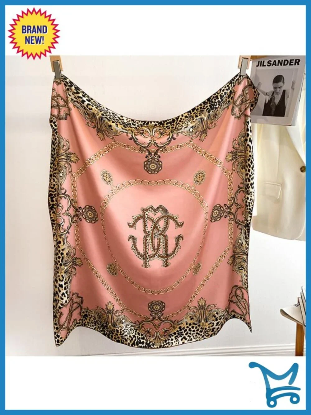 100% Pure Mulberry Silk Large Square Scarf Headscarf Shawl
